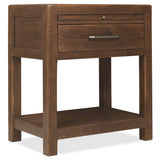 Driftwood One-Drawer Nightstand by Hooker