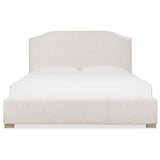Driftwood Upholstered Bed, Lovegood Bisque-Furniture - Bedroom-High Fashion Home