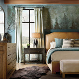 Driftwood Leather Bed, Kingston Cognac-Furniture - Bedroom-High Fashion Home