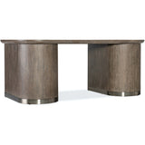 Modern Mood Executive Desk, Mink