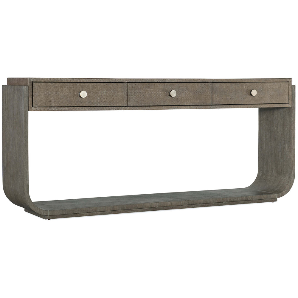 Modern Mood 3 Drawer Console Table, Mink
