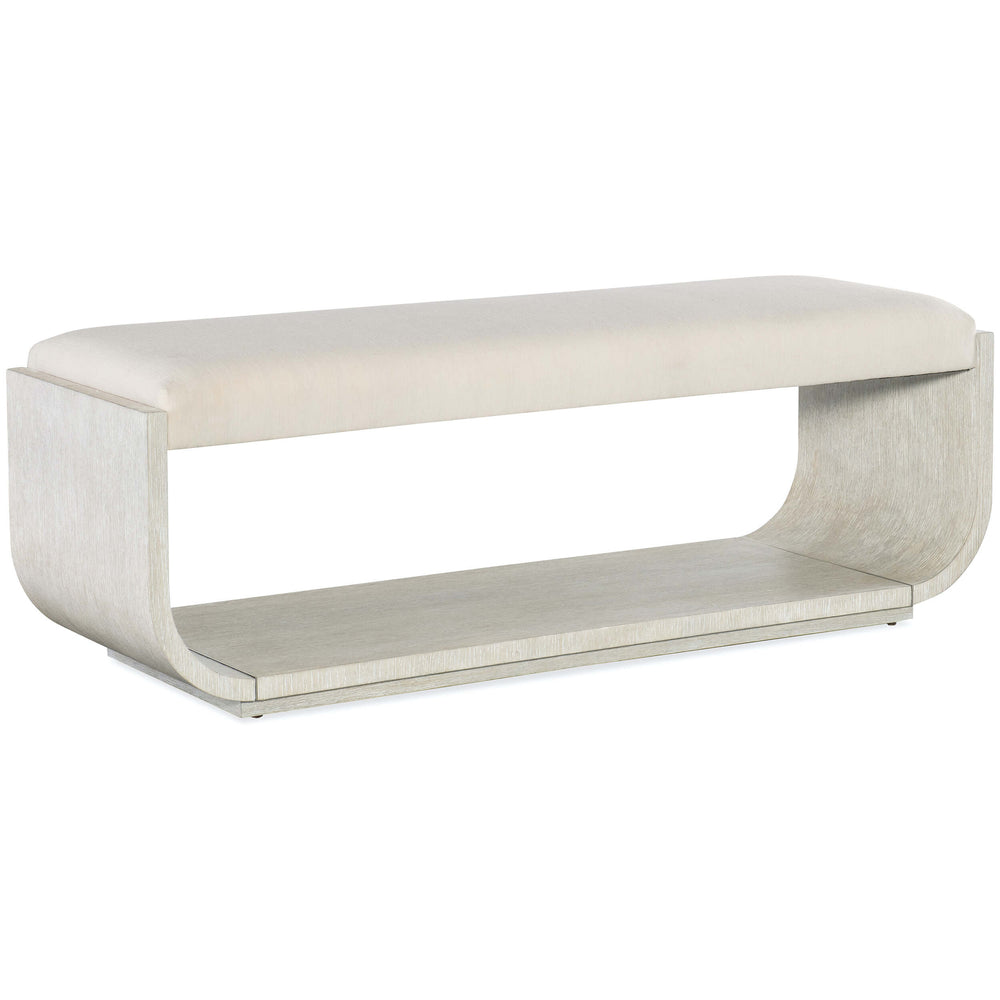 Modern Mood Bed Bench, Inverness Natural/Diamond