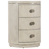Modern Mood Round Nightstand by Hooker