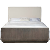 Modern Mood Upholstered Panel Bed, Inverness Natural/Mink-Furniture - Bedroom-High Fashion Home