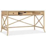 Retreat Pole Rattan Desk, Dune