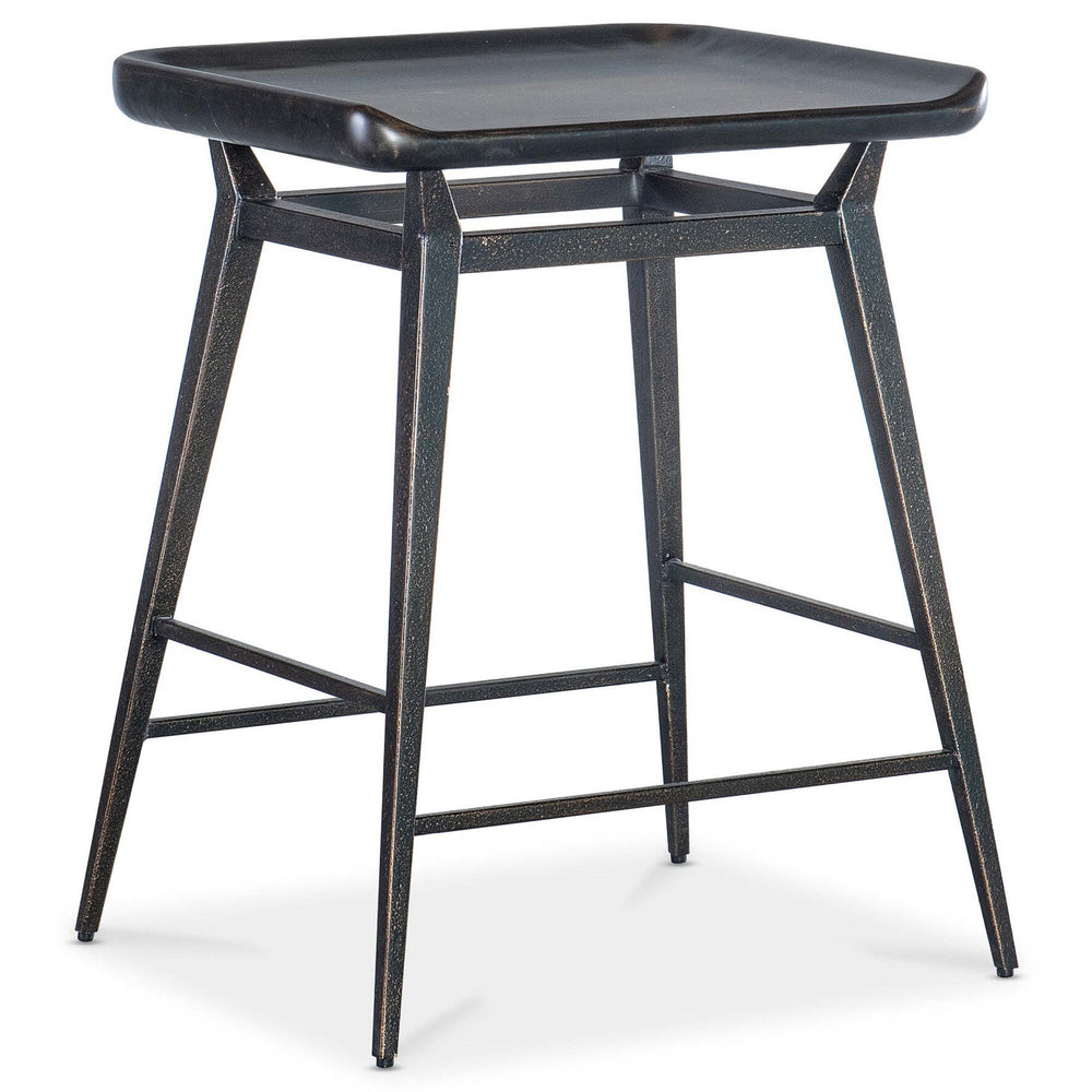 Retreat Stool, Black Sand-Furniture - Dining-High Fashion Home