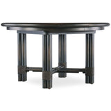 Retreat Pole Rattan Round Dining Table by Hooker