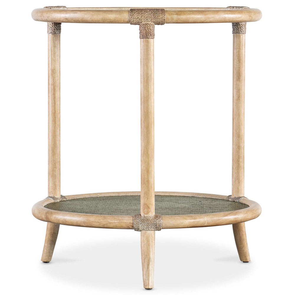Retreat Raffia End Table, Dune-Furniture - Accent Tables-High Fashion Home