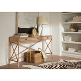 Retreat Pole Rattan Console, Dune-Furniture - Accent Tables-High Fashion Home