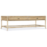 Retreat Pole Rattan Cocktail Table by Hooker
