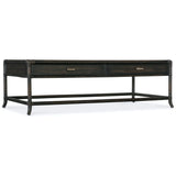 Retreat Pole Rattan Cocktail Table by Hooker