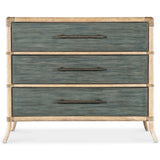 Retreat Pole Rattan Chest, Lagoon-High Fashion Home