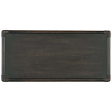 Retreat Pole Rattan Chest, Black Sand-Furniture - Storage-High Fashion Home