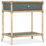 Retreat Pole Rattan Bedside Table by Hooker