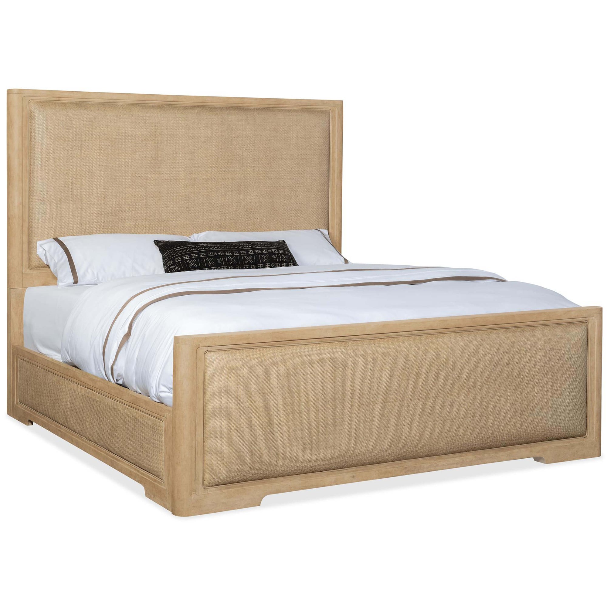 Hooker Furniture Retreat Dune California King Cane Panel Bed
