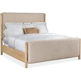 Retreat Upholstered Panel Bed, Neo Cream/Dune-Furniture - Bedroom-High Fashion Home