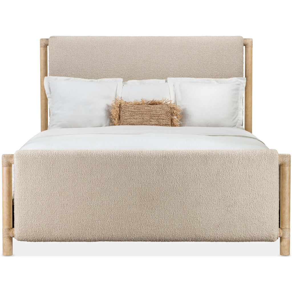 Retreat Upholstered Panel Bed, Neo Cream/Dune – High Fashion Home
