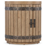 Vineyard Row Wine Barrel End Table, Sonoma-Furniture - Accent Tables-High Fashion Home
