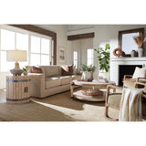 Vineyard Row Wine Barrel End Table, Sonoma-Furniture - Accent Tables-High Fashion Home