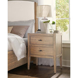 Vineyard Row Two Drawer Nightstand, Sonoma-Furniture - Bedroom-High Fashion Home