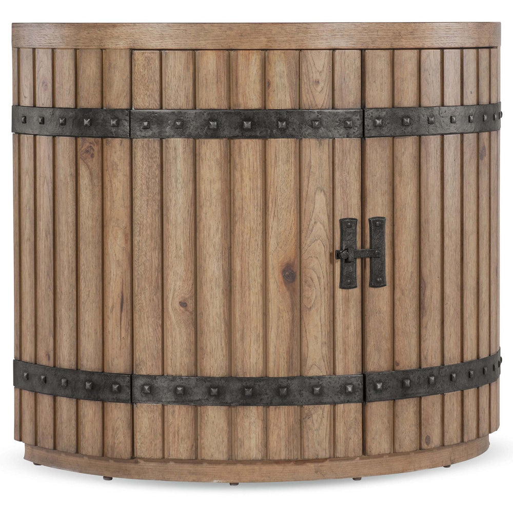 Vineyard Row Demilune Nightstand, Sonoma-Furniture - Bedroom-High Fashion Home