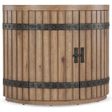 Vineyard Row Demilune Nightstand, Sonoma-Furniture - Bedroom-High Fashion Home