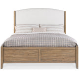 Vineyard Row Upholstered Bed, Sonoma-Furniture - Bedroom-High Fashion Home