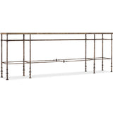 La Grange St James Metal and Stone Console-Furniture - Accent Tables-High Fashion Home