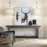La Grange Burnham Console, Blue Bonnet-Furniture - Accent Tables-High Fashion Home