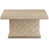 Geometry Square Cocktail Table, Champagne