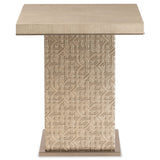 Geometry Side Table, Champagne