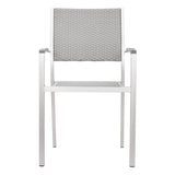 Metropolitan Dining Armchair, Gray, Set of 2