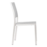 Metropolitan Armless Dining Chair, Gray, Set of 2