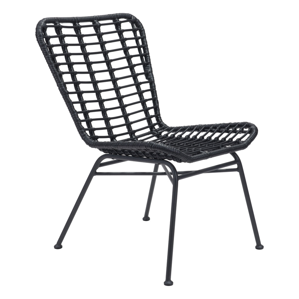 Lorena Dining Chair, Black, Set of 2