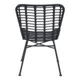 Lorena Dining Chair, Black, Set of 2