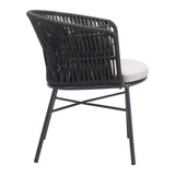 Freycinet Dining Chair, Black, Set of 2