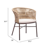 Freycinet Dining Chair, Natural, Set of 2