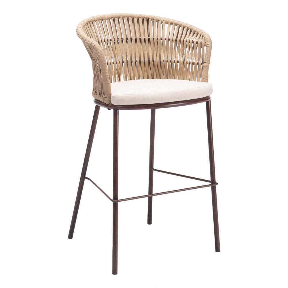 Freycinet Barstool, Natural, Set of 2