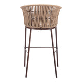 Freycinet Barstool, Natural, Set of 2