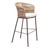Freycinet Barstool, Natural, Set of 2