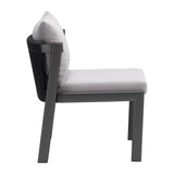 Horizon Dining Chair, Gray, Set of 2