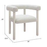 Sunbath Dining Chair, White, Set of 2