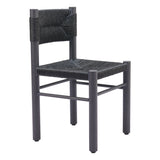 Iska Dining Chair, Black, Set of 2