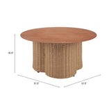 Soka Coffee Table, Natural