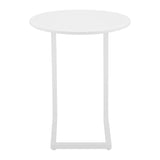 Noga End Table, White