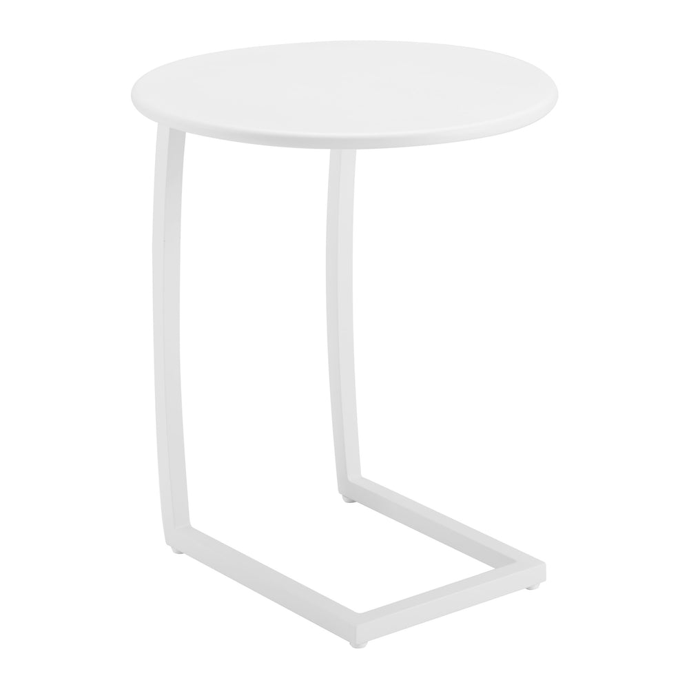Noga End Table, White