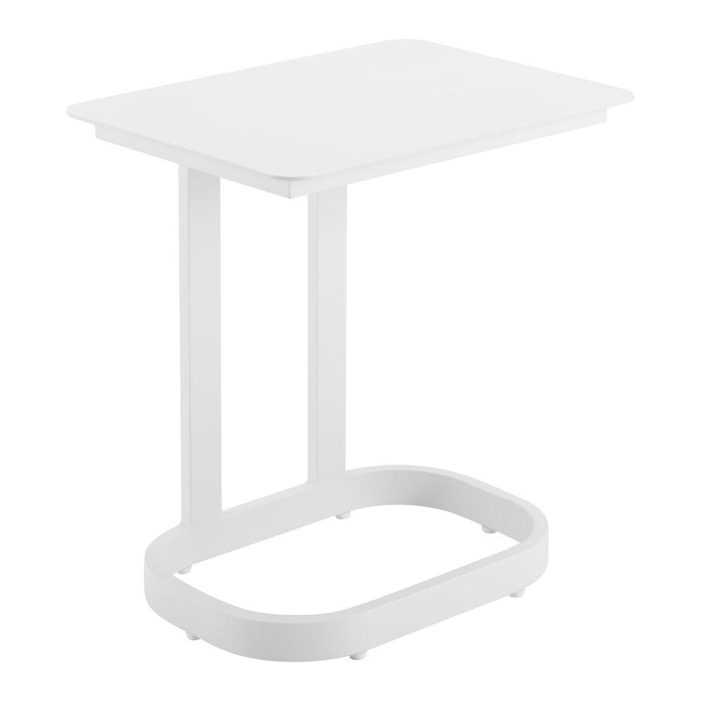 Friss End Table, White