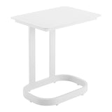 Friss End Table, White