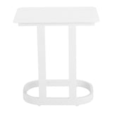 Friss End Table, White