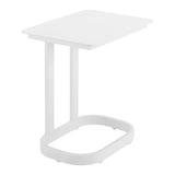 Friss End Table, White